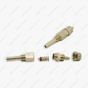 Albertinari - Valvola 0,6 bar nickel plated