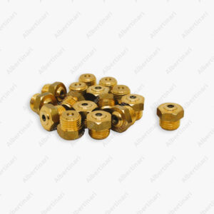 Albertinari - Valvola standard filetto cilindrico m8x0,75 grezza collaudata 2,5- 4 bar